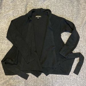 Banana Republic Black Wrap Cardigan
